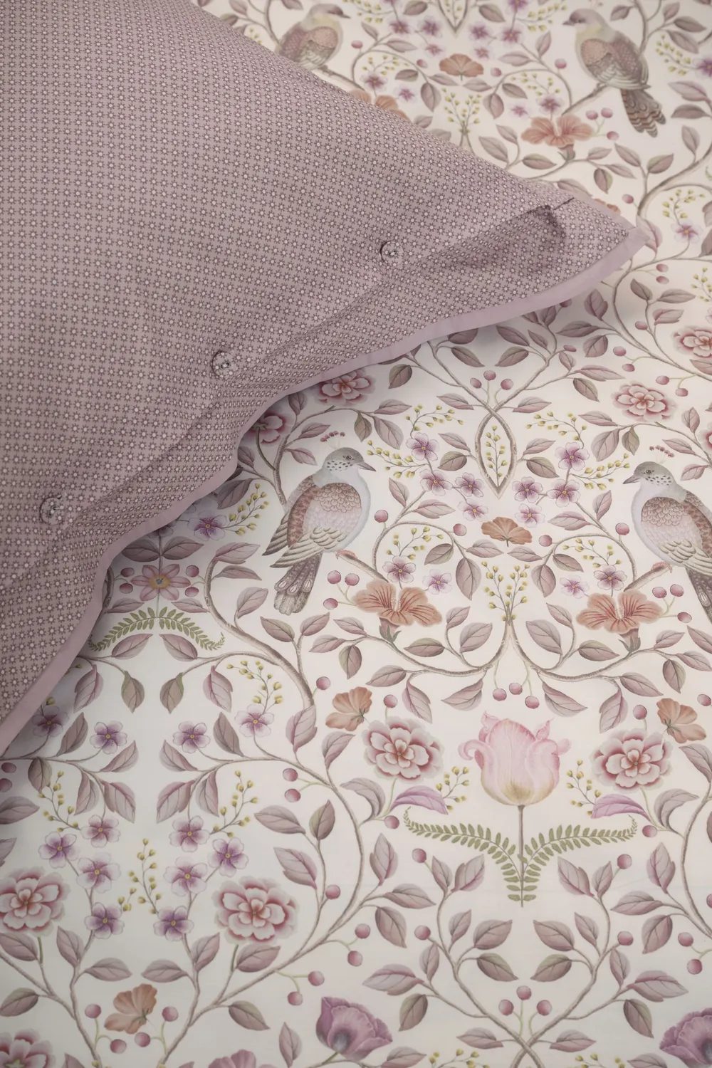Pip Studio Garden of Dove dynetrekk 140x200 perkal