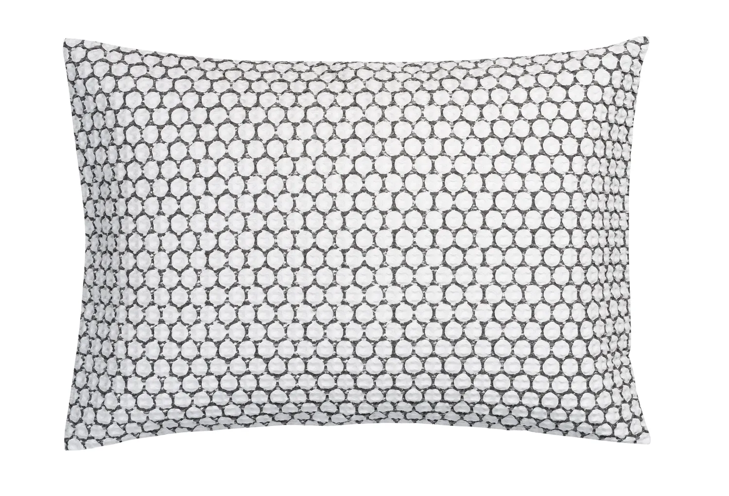 Vandyck Pure 09 Waffle sengeteppe steelgrey vaffel