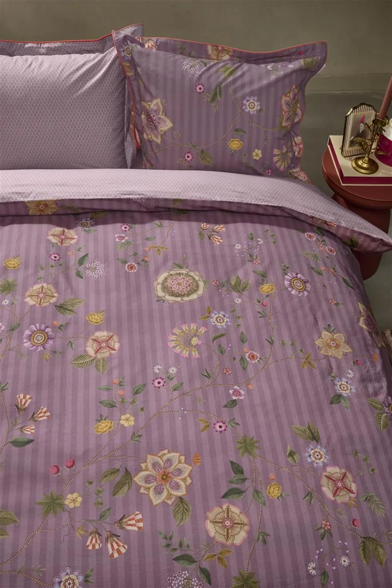 Pip Studio Flores Bailando dynetrekk 140x200 lilla perkal