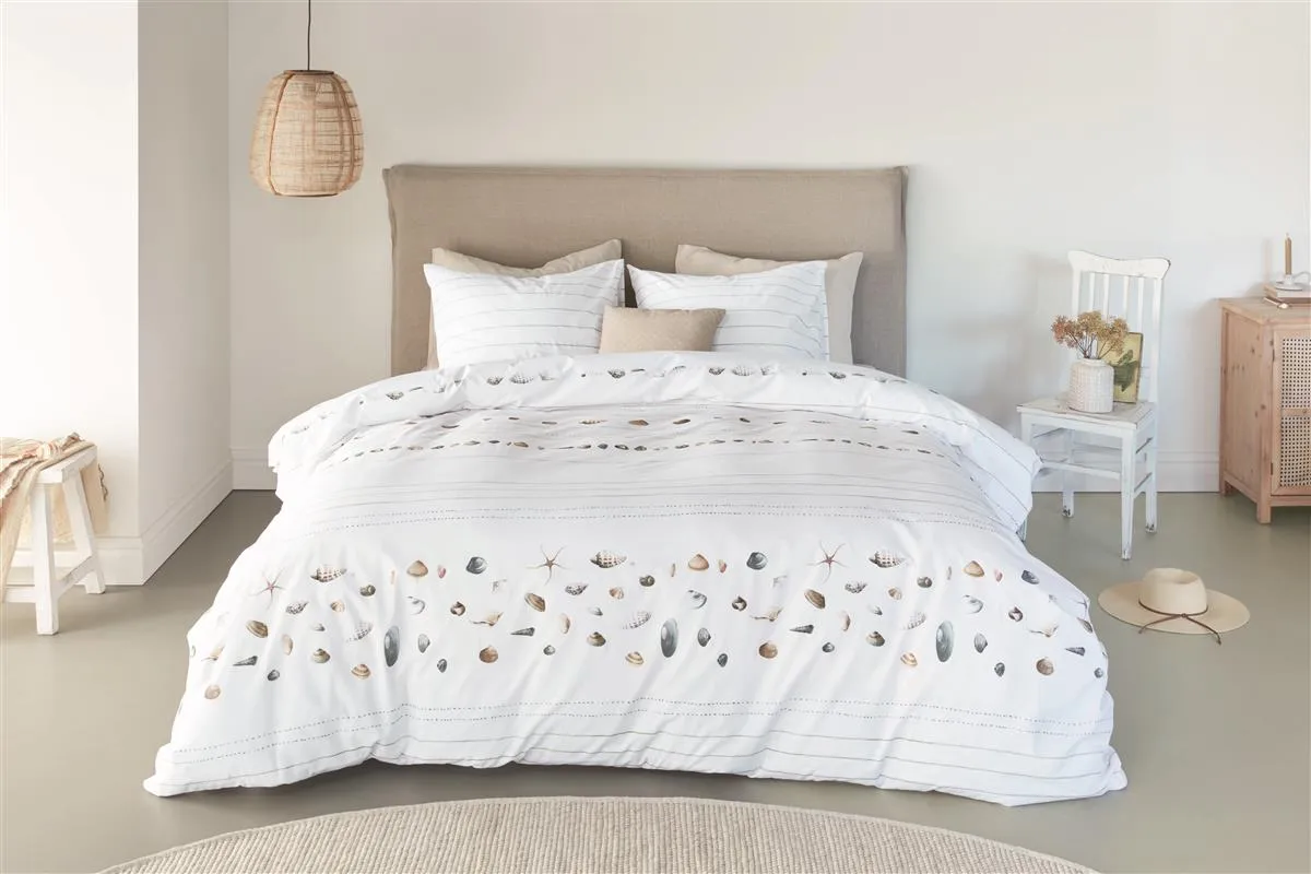 Marjolein Bastin Beach dynetrekk 140x200 cm naturel bomull
