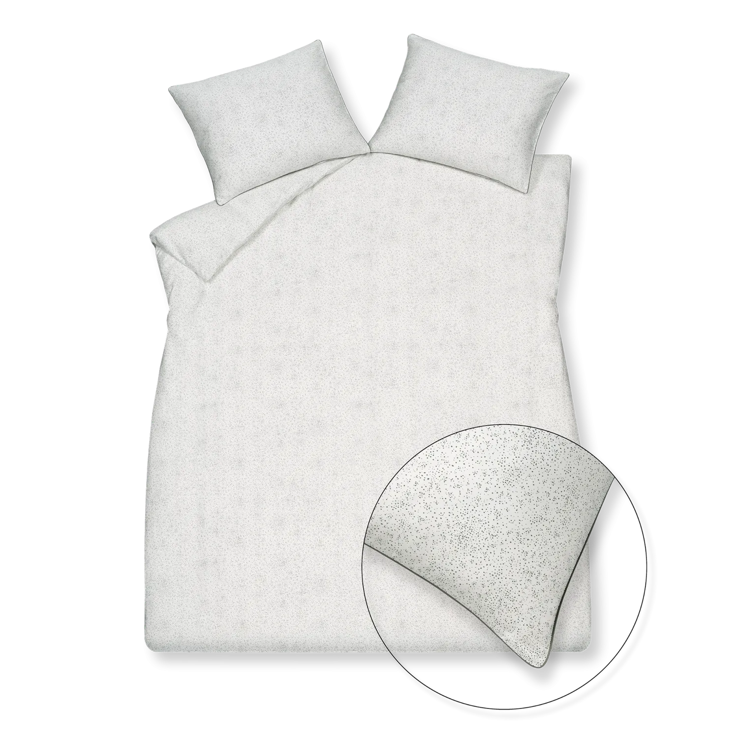Vandyck Home 94 sengesett sage green prikket sateng