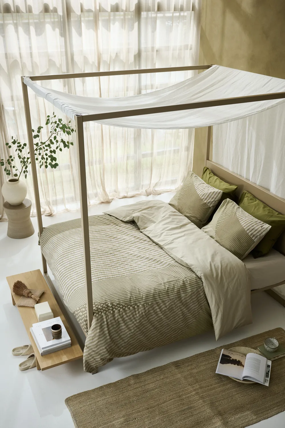 Beddinghouse Senta dynetrekk 140x200 naturel bomull