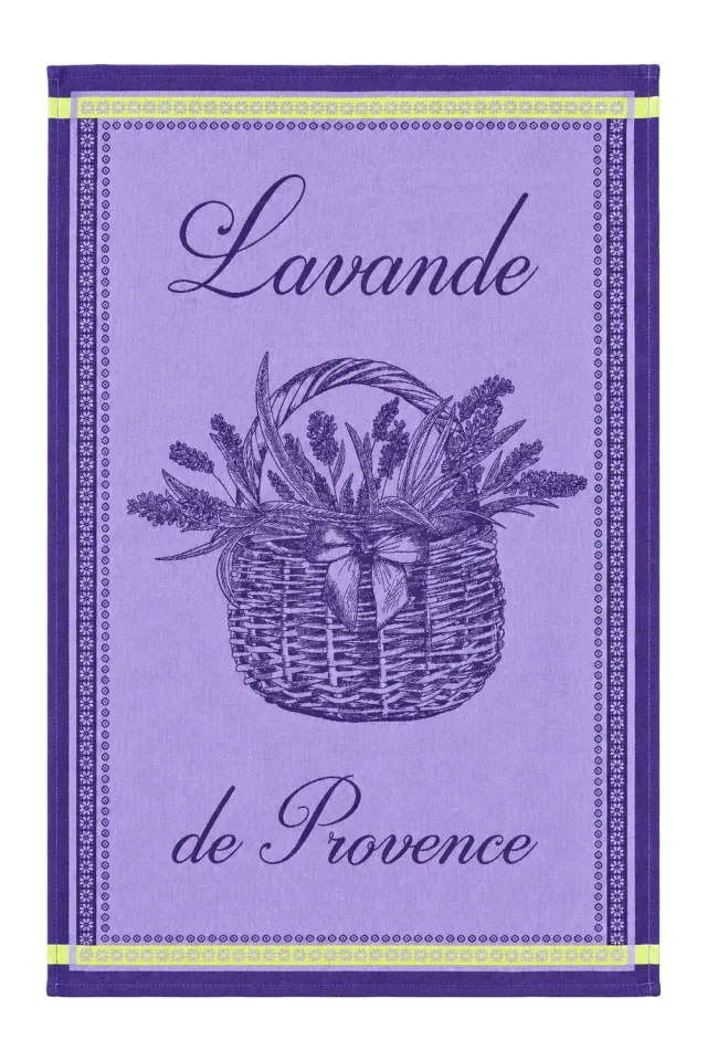 Coucke Lavender kjøkkenhåndkle lilla 50x75 cm bomull