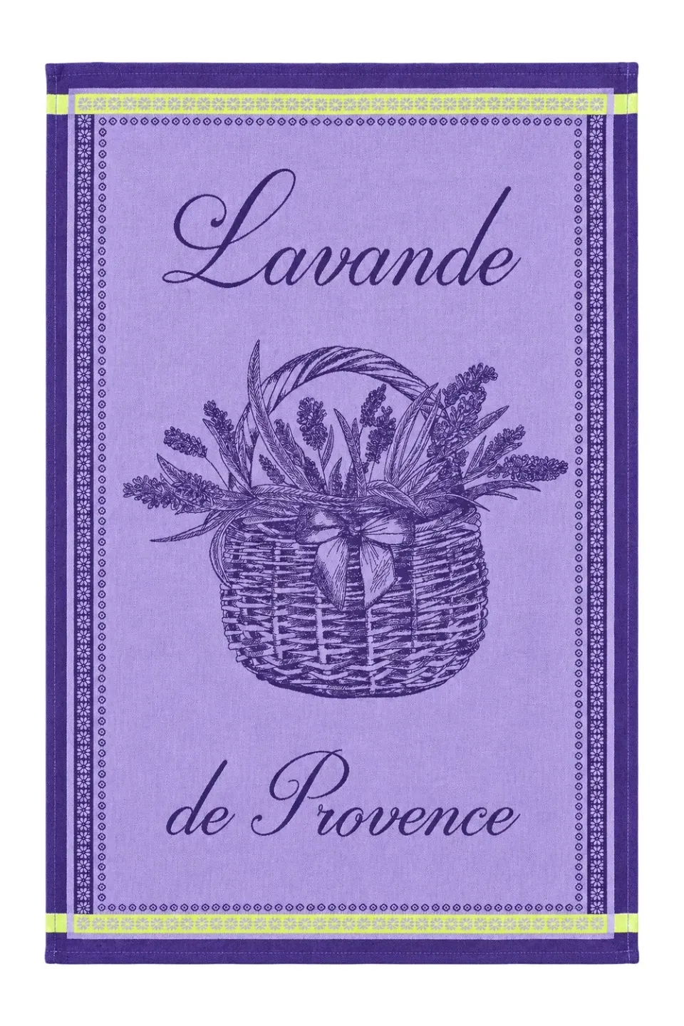 Coucke Lavender kjøkkenhåndkle lilla 50x75 cm bomull