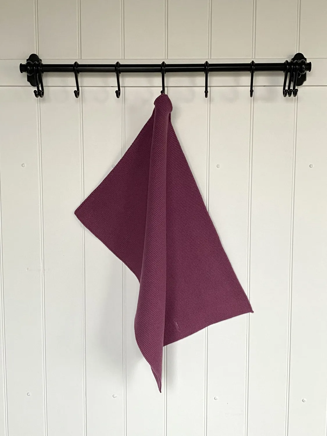 Solwang Design strikket håndkle blomme 1-pk økologisk