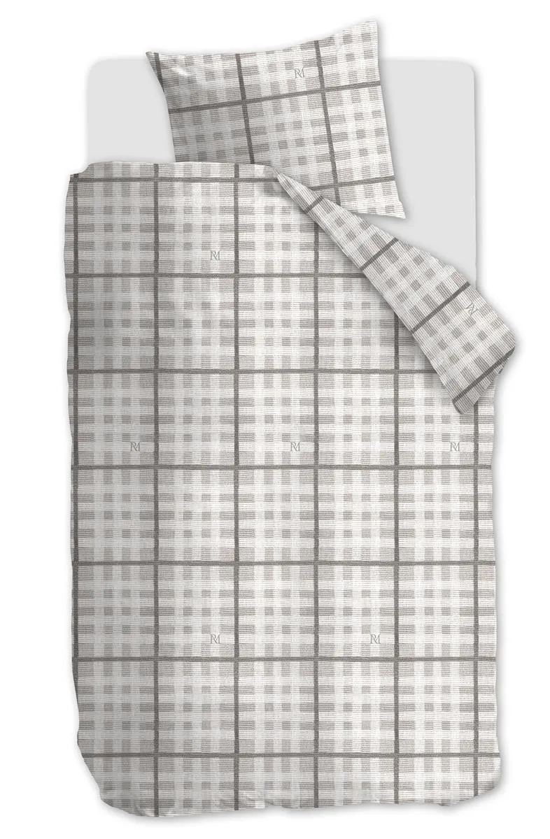 Riviera Maison Brody dynetrekk sand 140x200 flanell