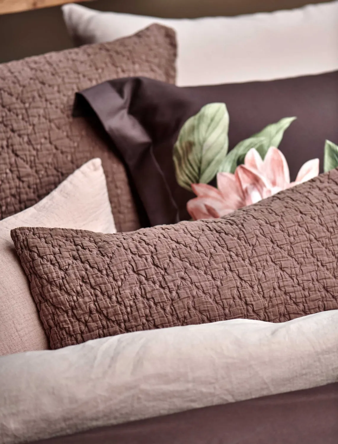 Vandyck Pure 07 dynetrekk blush 140x200 lin/bomull