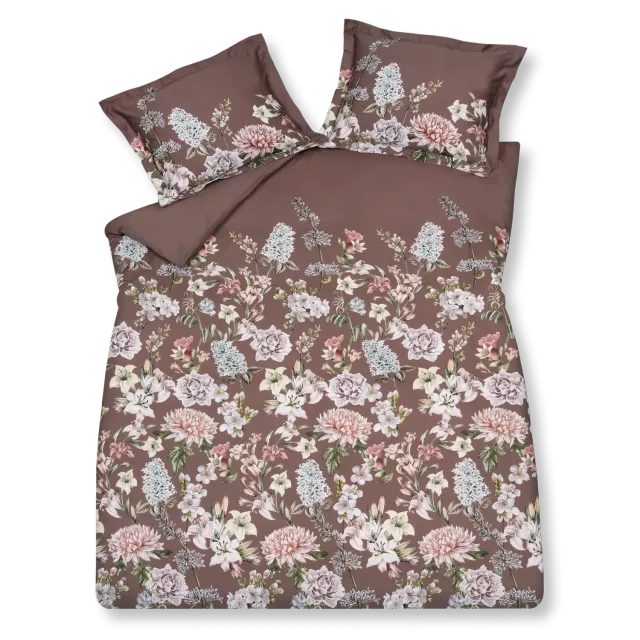 Vandyck Rosalie dynetrekksett rosewood bomullssateng