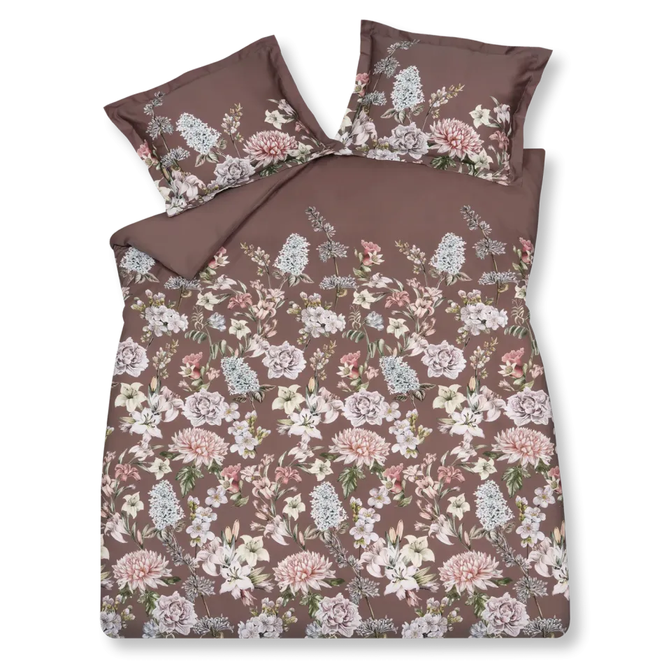 Vandyck Rosalie dynetrekksett rosewood bomullssateng