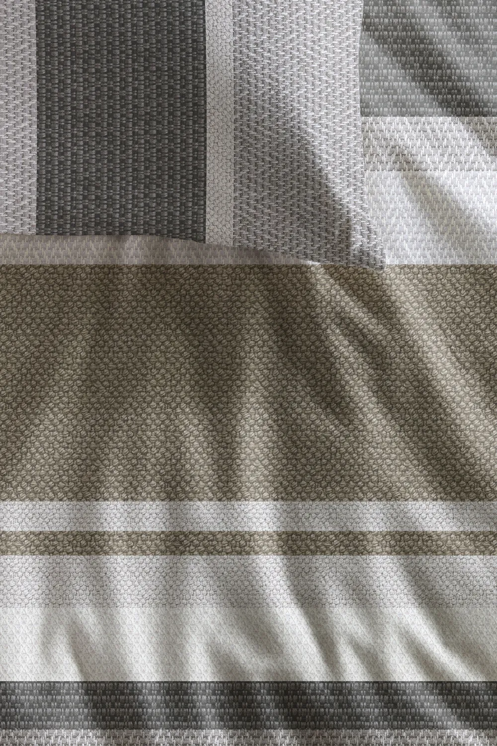 Beddinghouse Nyls dynetrekk grå 140x200 cm flanell
