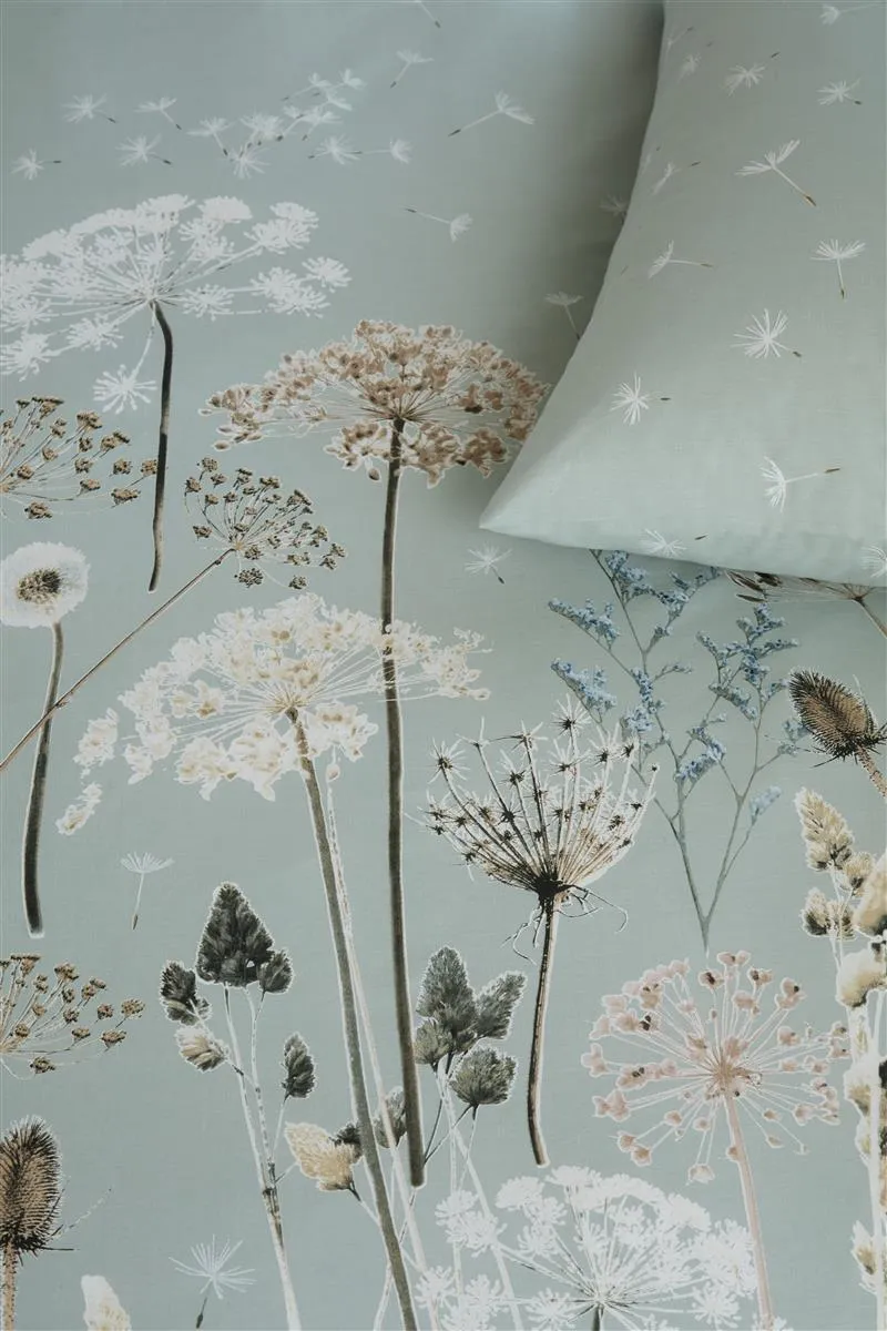 Beddinghouse Ariadne Wind dynetrekk 200x200 grønn blomster