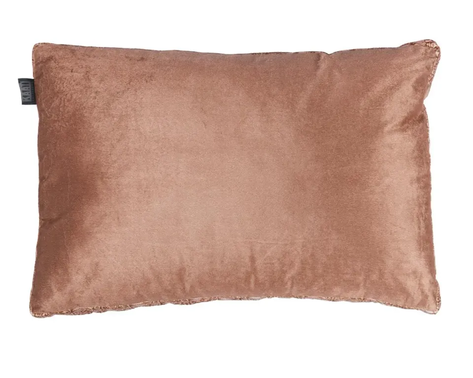 KAAT Amsterdam Marik pute 40x60 cm brun velour