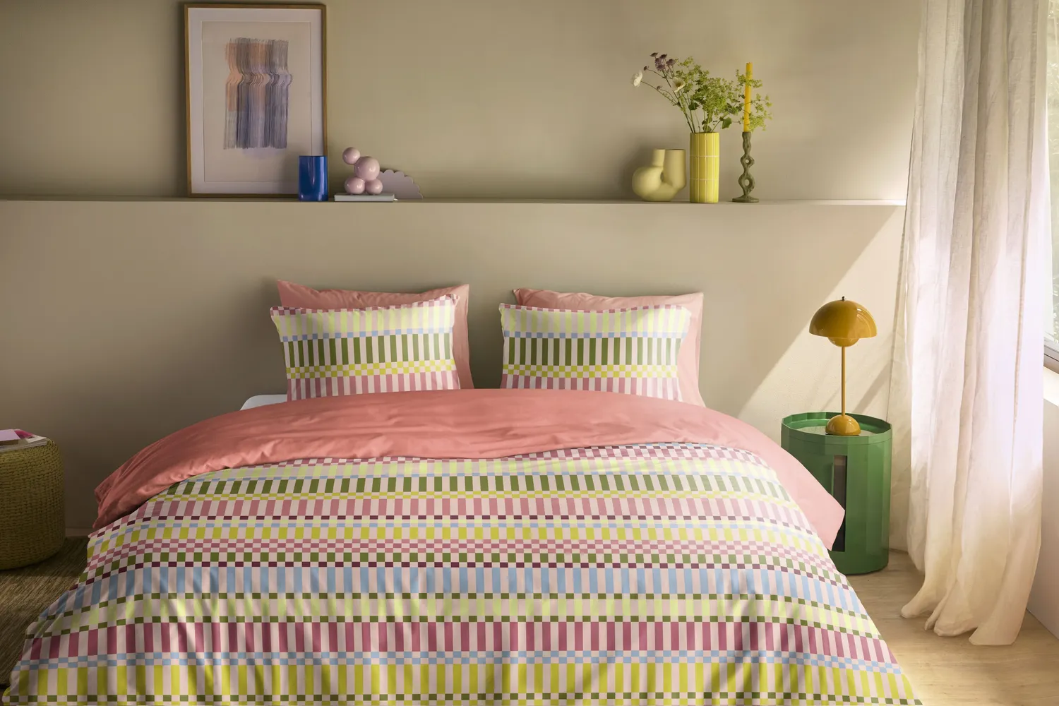 Oilily Jaci dynetrekk 140x200 multifarget sateng
