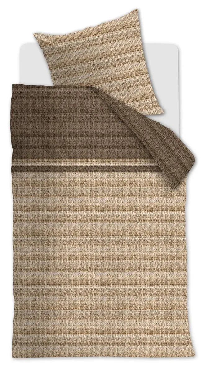 Beddinghouse Lorena putevar 60x70 mørk sand bomull