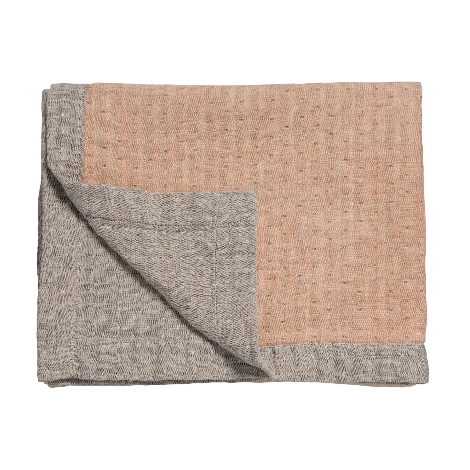 Vandyck Pure 45 sengeteppe 160x250 brick dust
