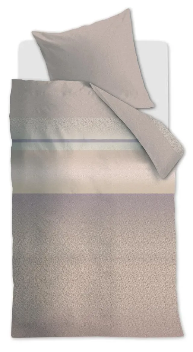 Beddinghouse Lenny dynetrekksett 200x200 naturel pastellprikk