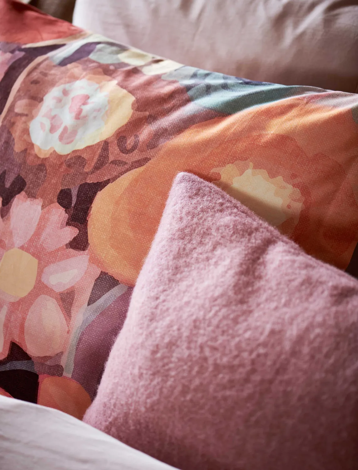 Vandyck Home Bellavita sengepledd 160x260 sepia pink ull