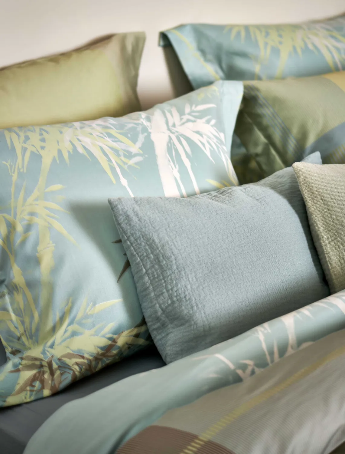 Vandyck Lush Lagoon XL sengetøy thyme 260x240 sateng