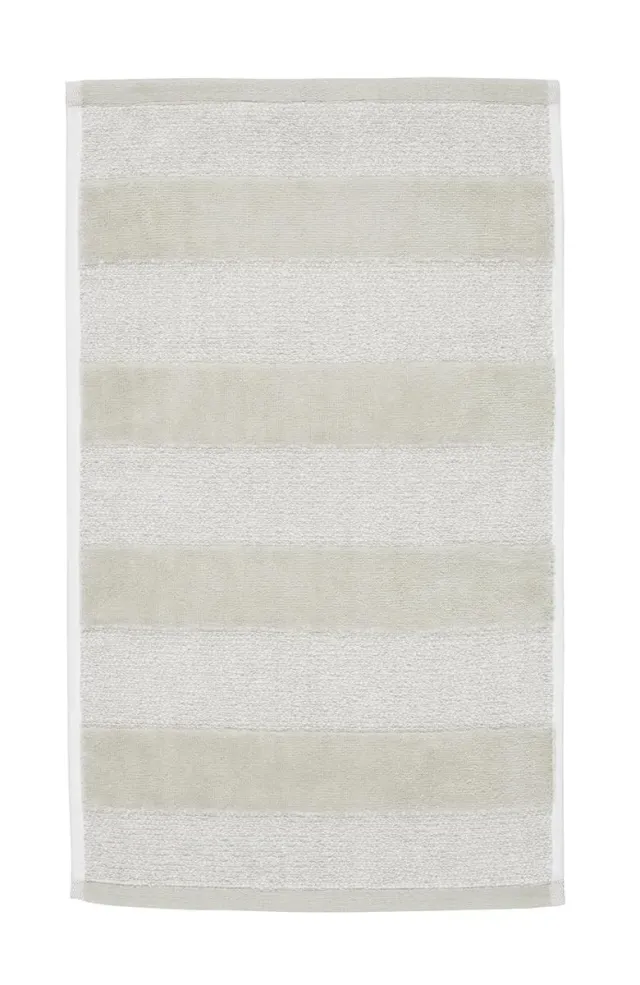 Beddinghouse Sheer Stripe gjestehåndkleet 30 x 50 cm sand