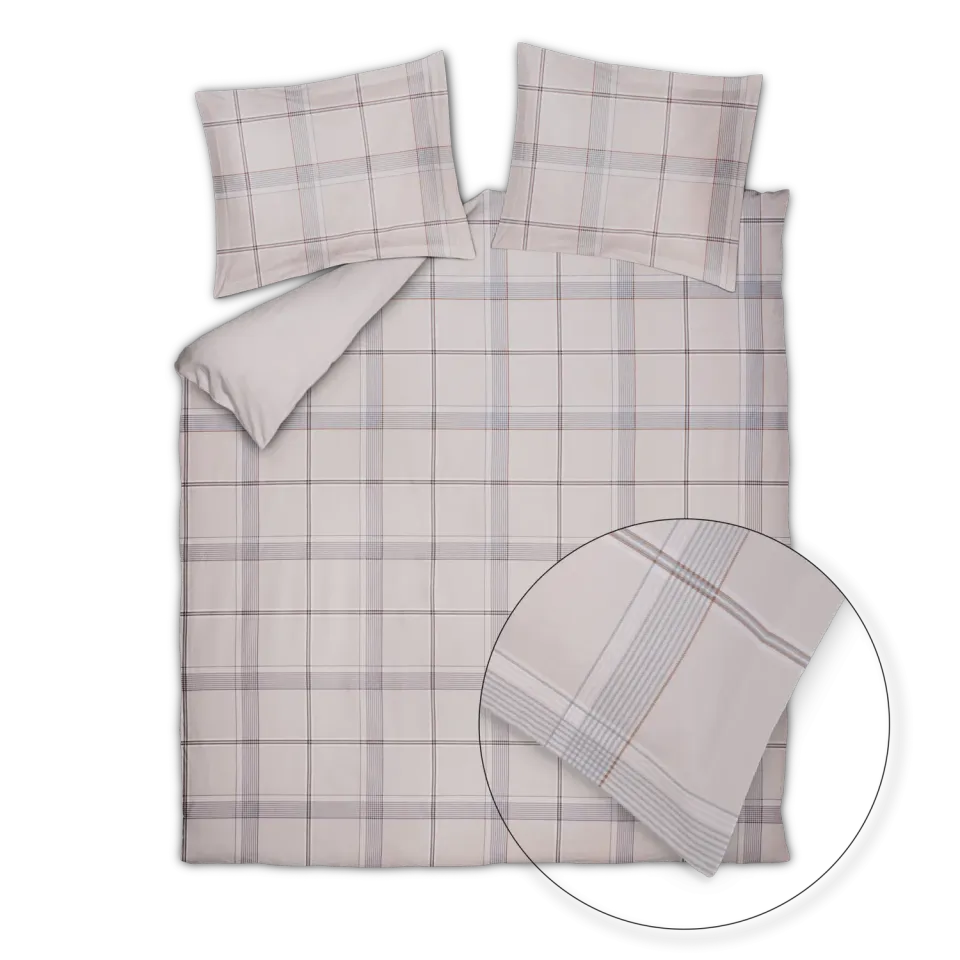 Vandyck Highland XL dynebetrekksett 260x240 rutete