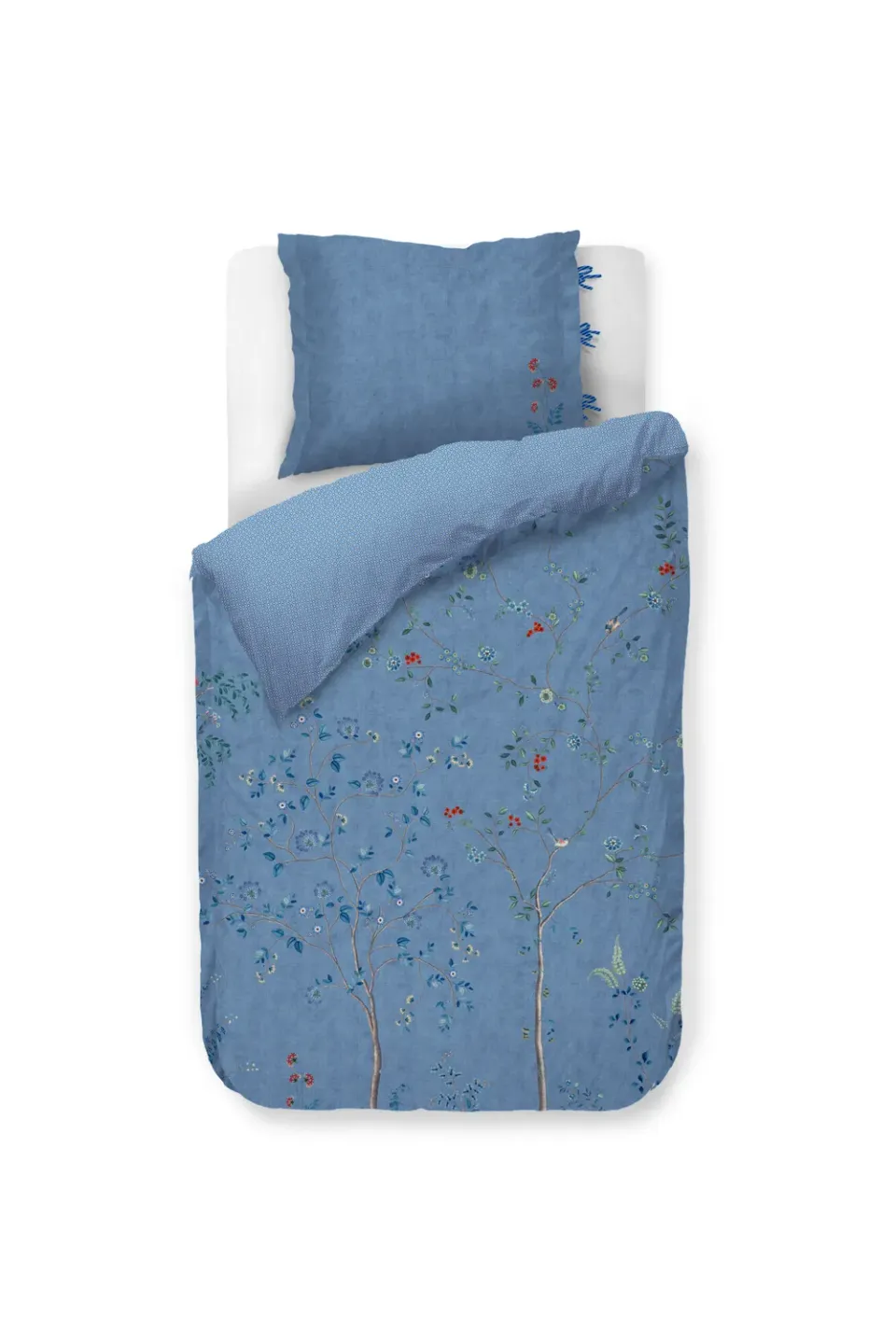 Pip Studio Desi Garden dynetrekk 140x200 blå bomull