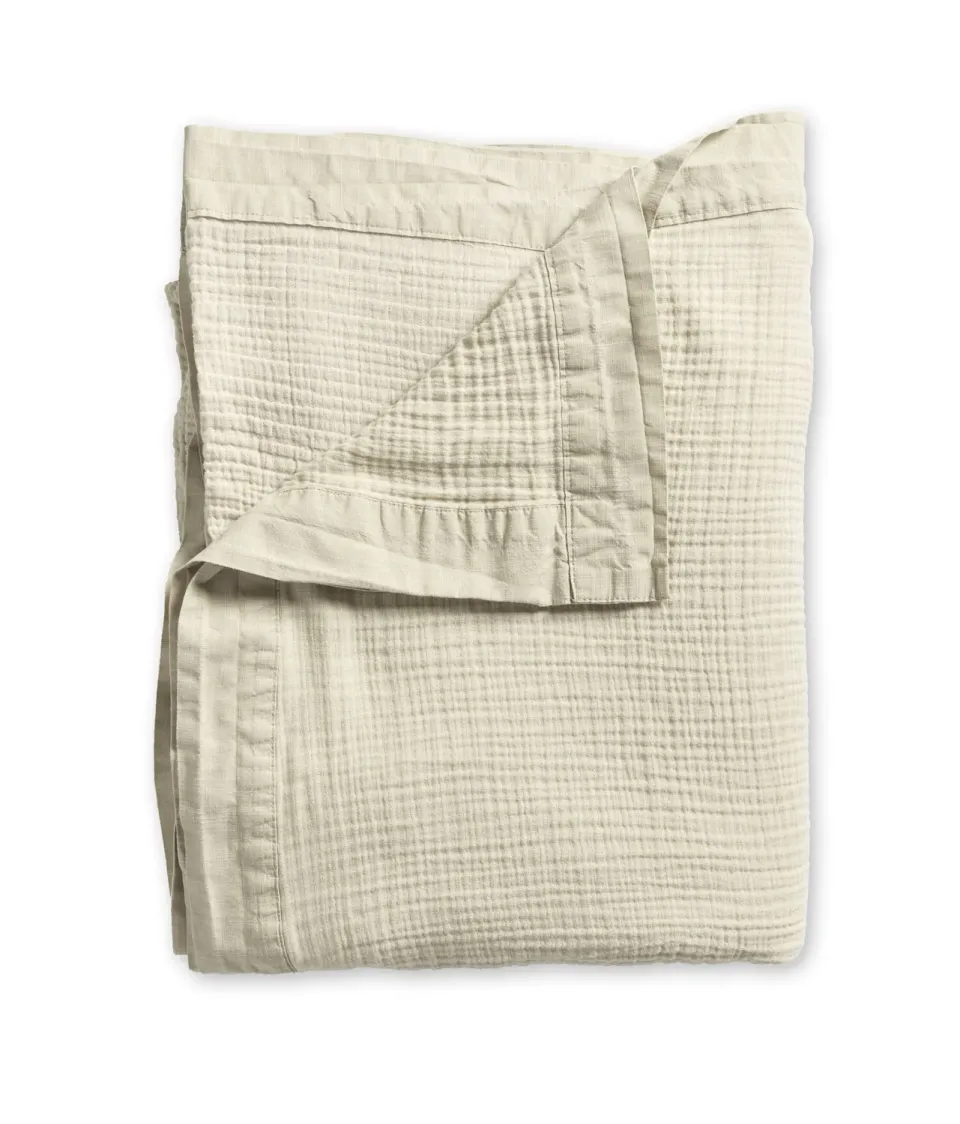 vtwonen Gentle Embrace sengeteppe 180x240 sand bomull