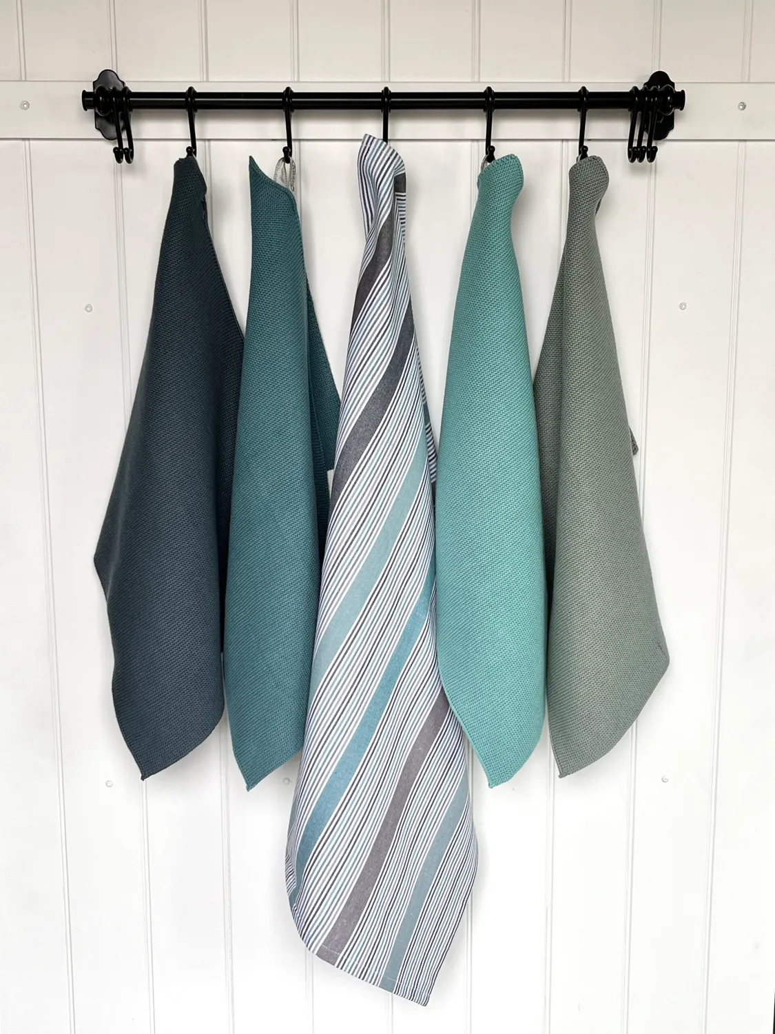 Solwang Design Mørk Azur håndkle 1-pk mørk azur økologisk