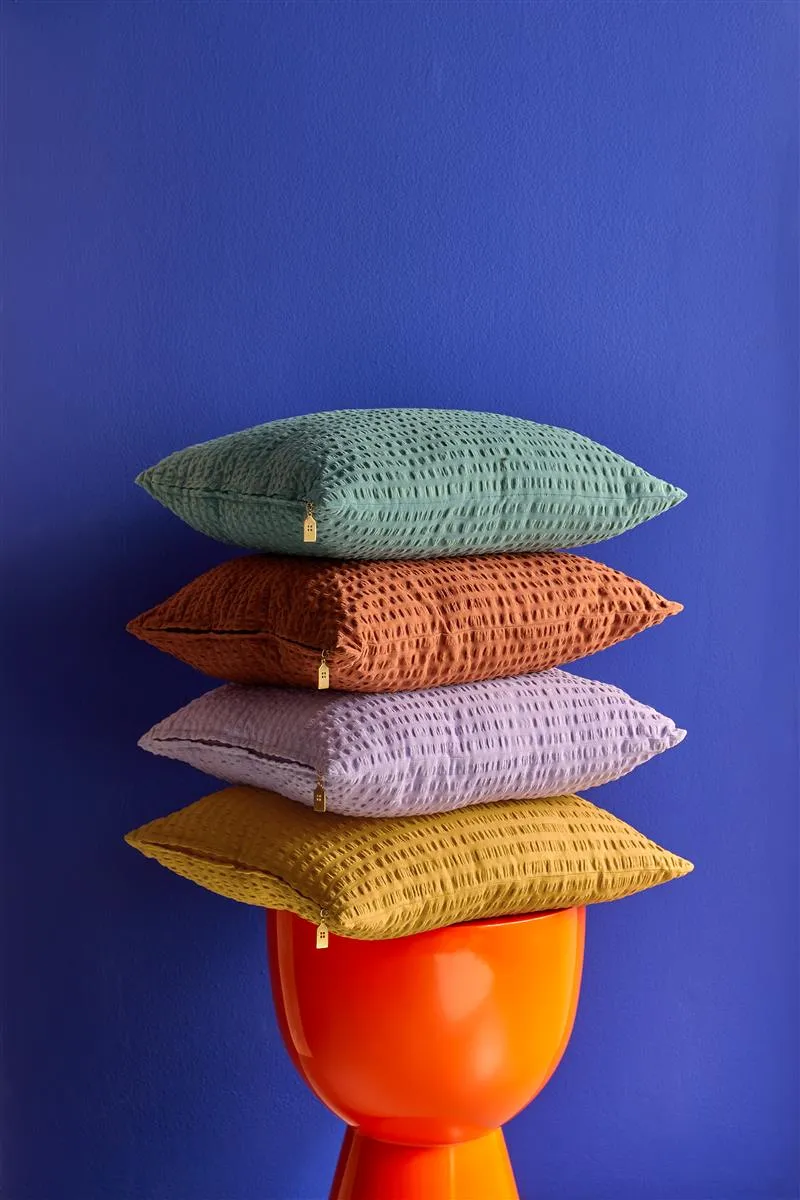 KAAT Amsterdam Cheer pyntepute 45x45 cm oker