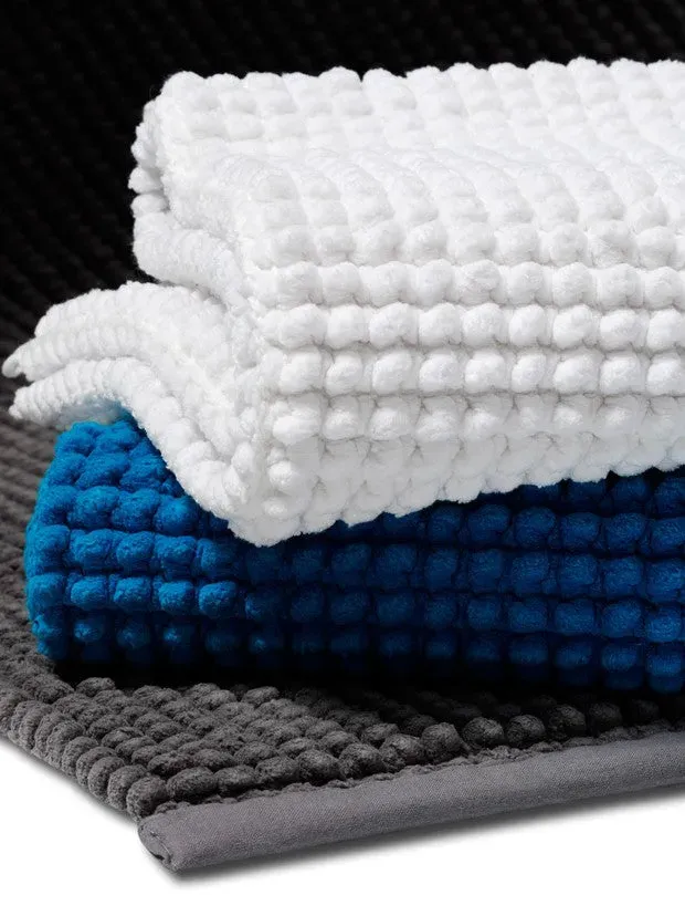 Vandyck Scala Chenille badematte 60x100 ocean blue
