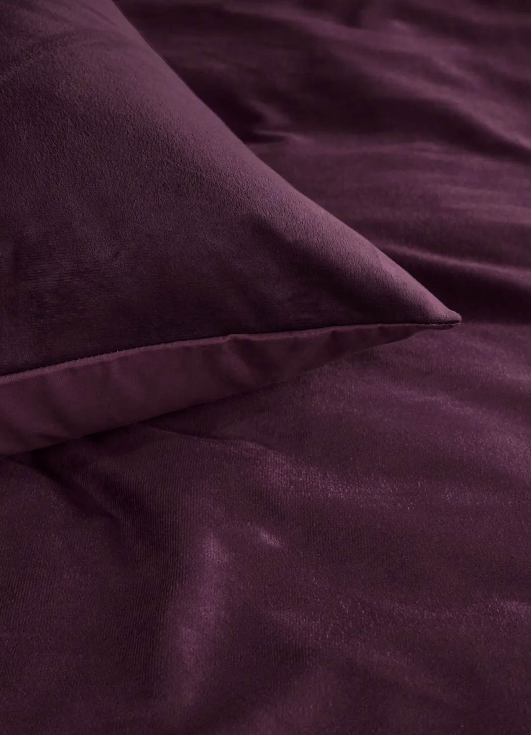 Beddinghouse Ambiante Velvety dynetrekk 140x200 vinrød fløyel