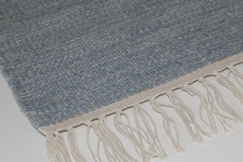 Aspegren Denmark Melange matte blå 70x130 cm økologisk bomull