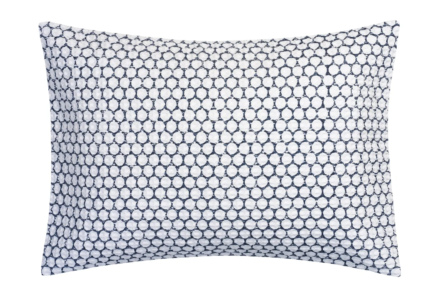 Vandyck Pure 09 Waffle sengeteppe faded denim bomull