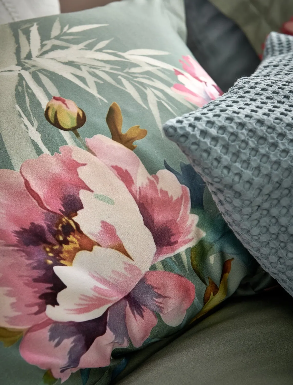 Vandyck Pink Peony dynetrekksett multi 200x200 blomster