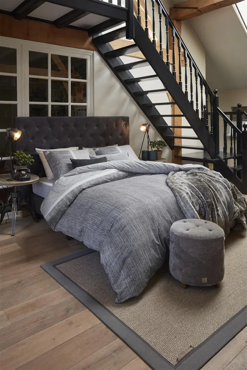 Riviera Maison Amsterdam Loft dynetrekk 140x200 grå