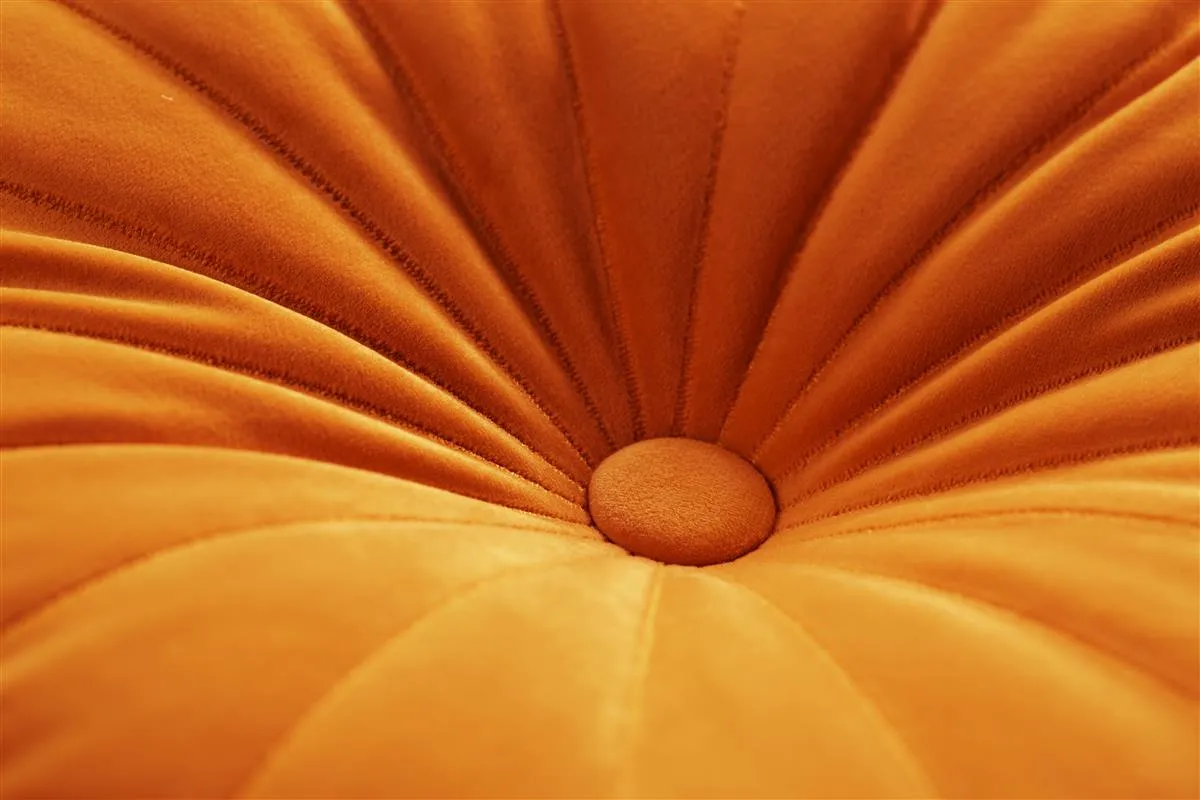KAAT Amsterdam Mandarin pute oransje dia 40 cm fløyel