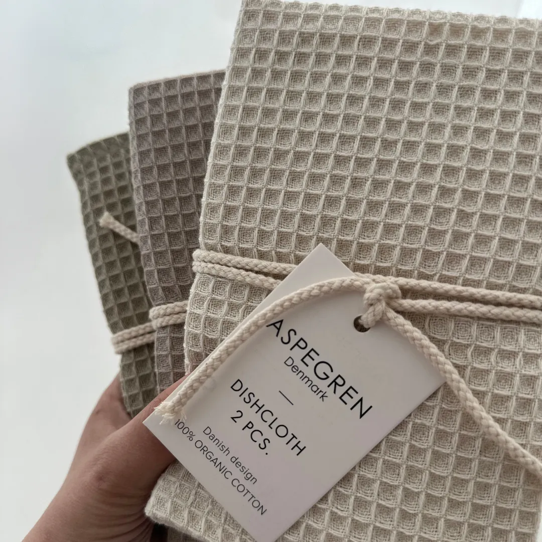 Aspegren North kjøkkenklut Birch 30x35 2-pk bomull