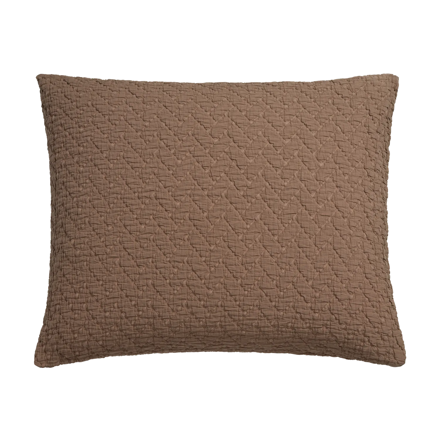 Vandyck Pure 10 sengeteppe brownie bomull 60x70