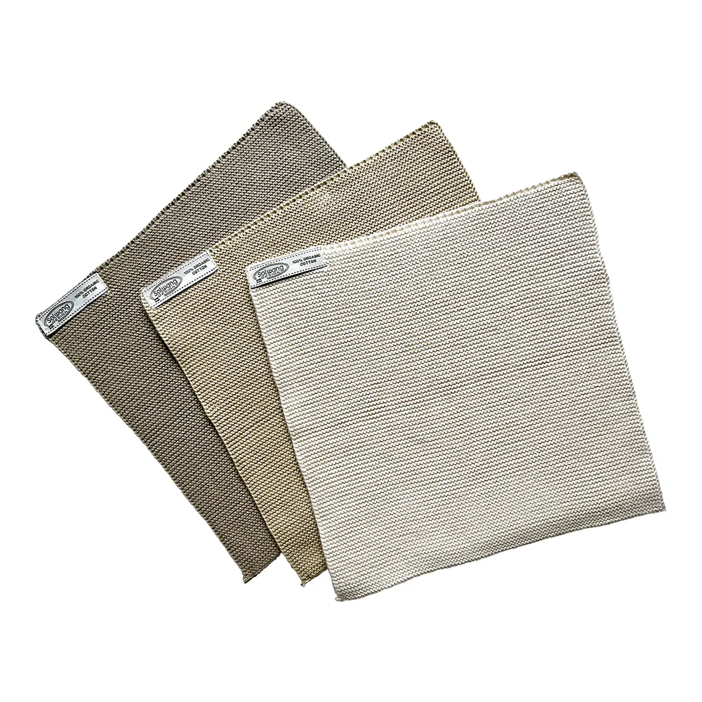 Solwang Design karklut økologisk 3-pk lys khaki kombi