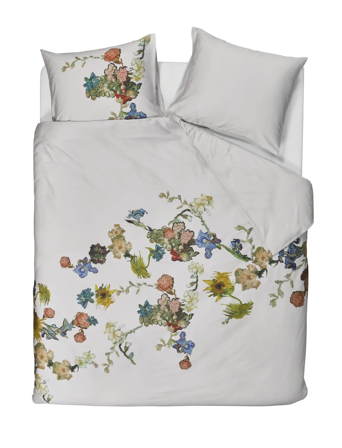 Van Gogh Guirlande des Fleurs dynetrekk 140x200 sand sateng