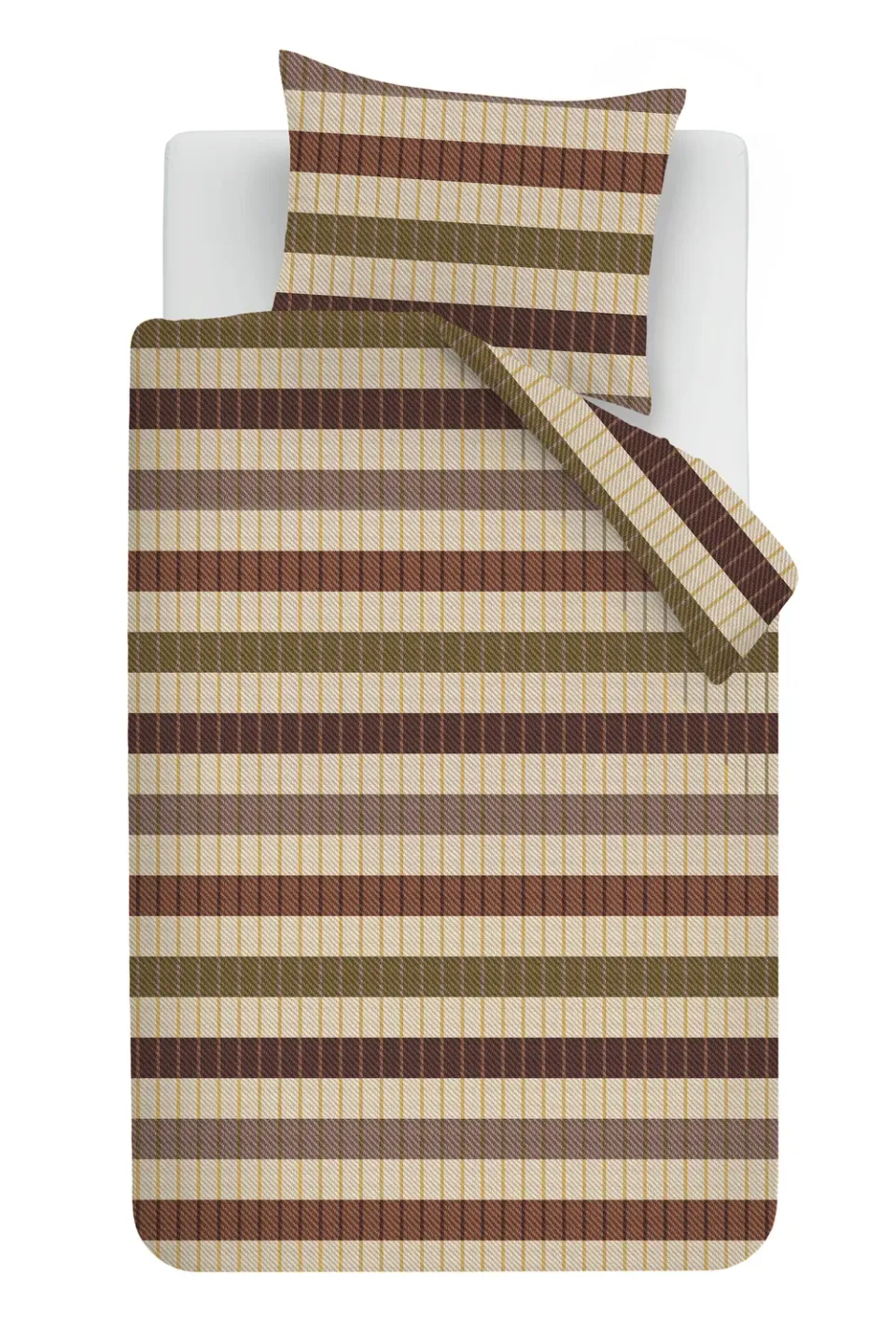 Beddinghouse Bo dynetrekk 140x200 cm terra flanell