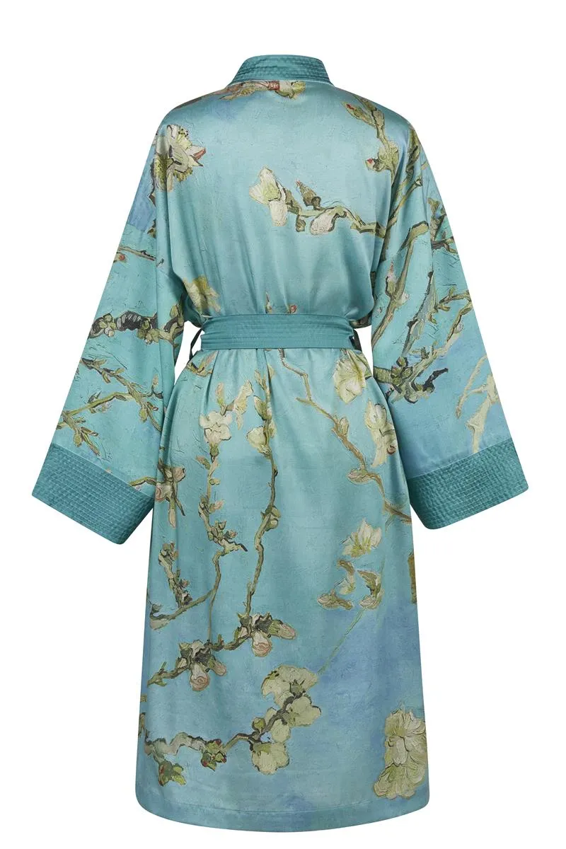 Beddinghouse Van Gogh Almond Blossom kimono blå L/XL