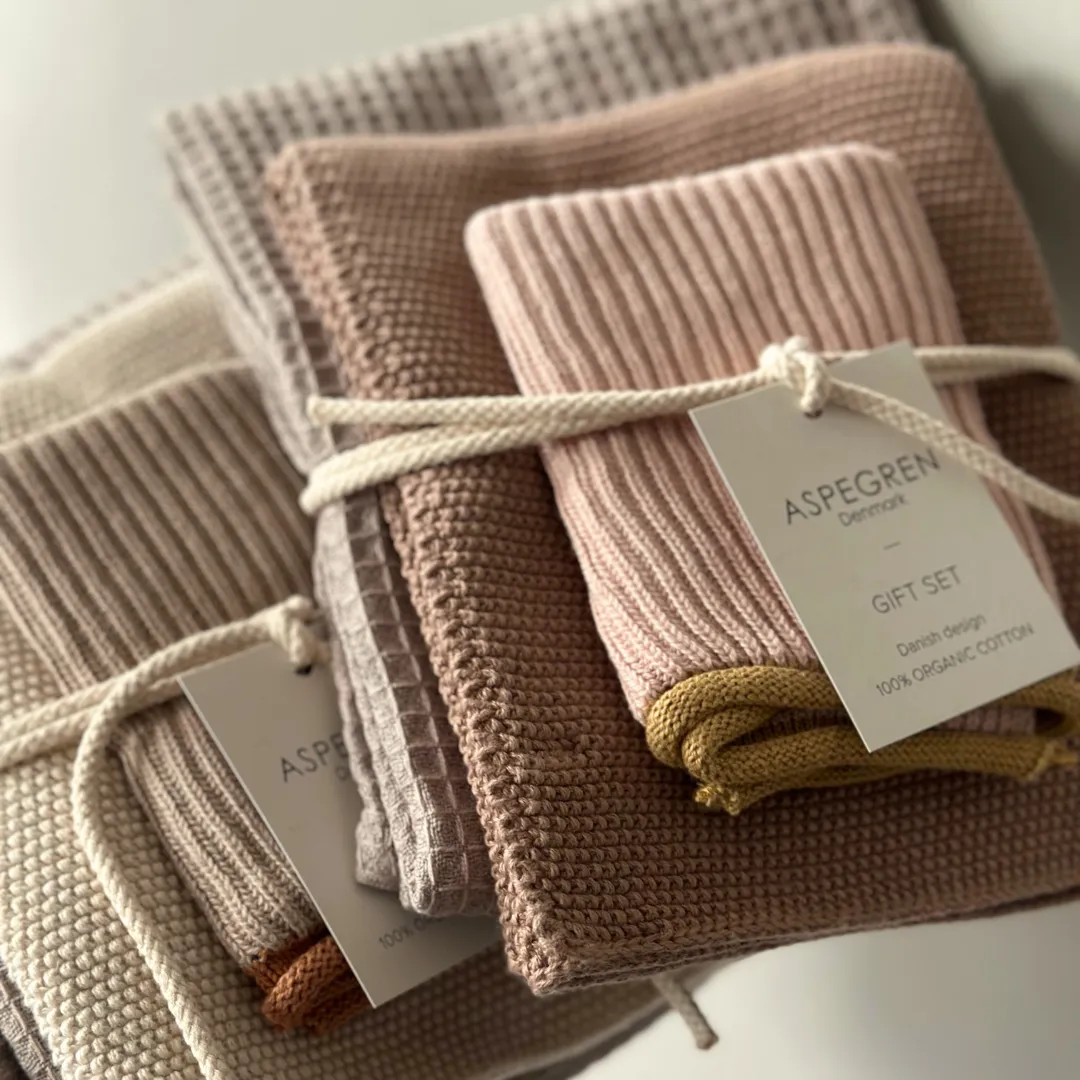 Aspegren Denmark Kitchen Gift Set kjøkkensett oat milk økologisk