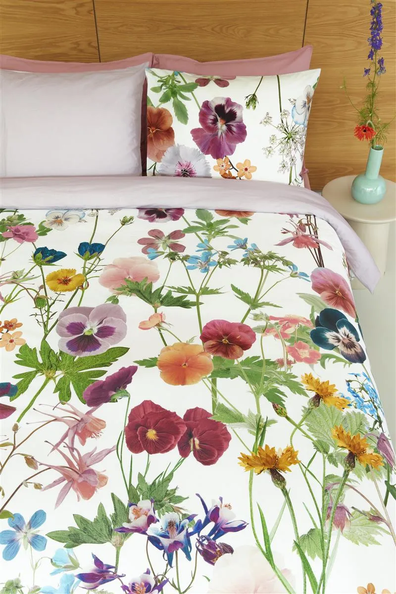 Beddinghouse Sunny dynetrekk 200x200 cm multi blomster 3-delt