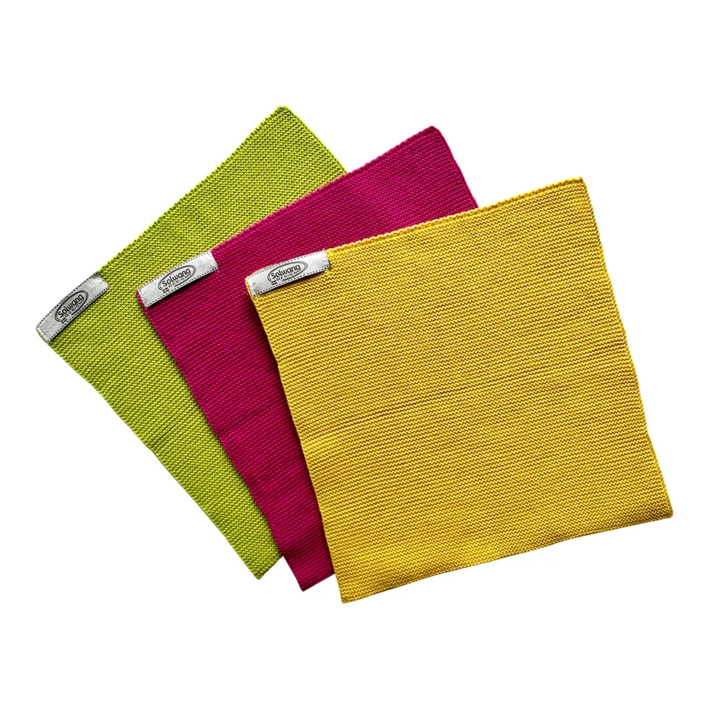 Solwang Design Gul Pink Lime karklut 3-pk gul rosa økologisk