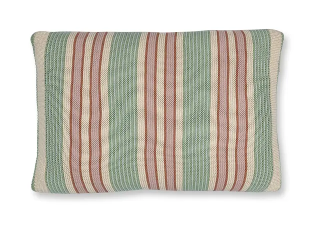 Pip Studio Bonsoir Combistripe pute grønn 40x60 cm