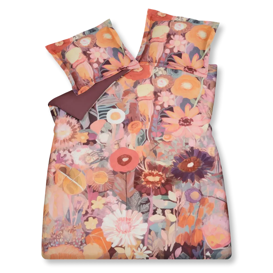 Vandyck Coral Reef dynetrekksett 140x200 multi blomstret