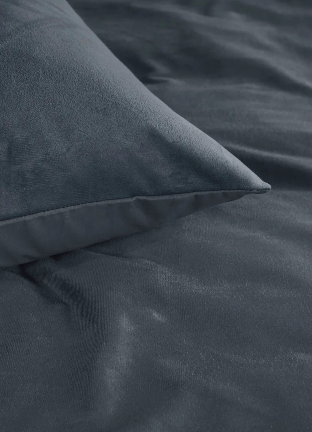 Ambiante Velvety dynetrekk 140x200 blått fløyel