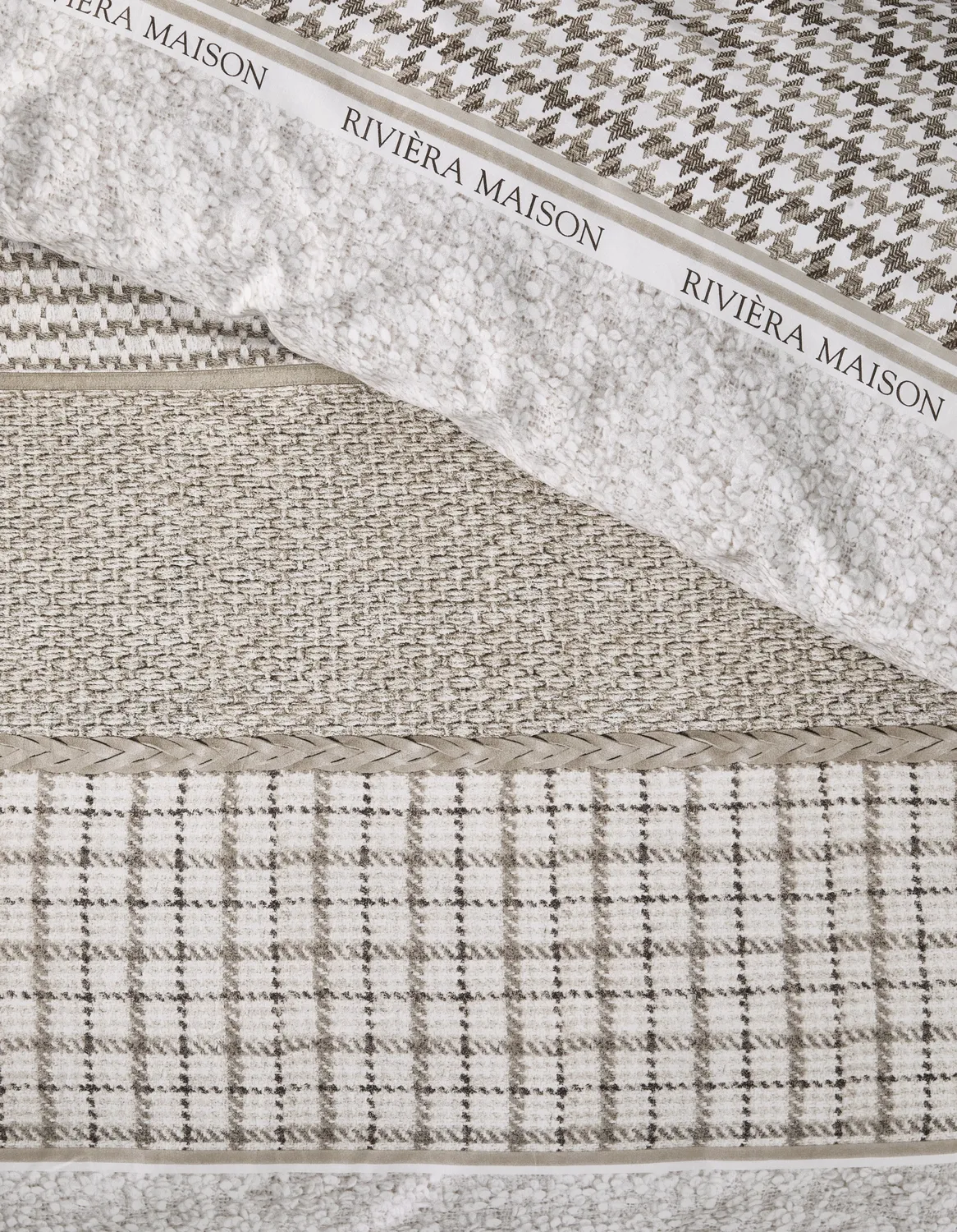 Rivièra Maison Tailor dynetrekk 200 sand stripe