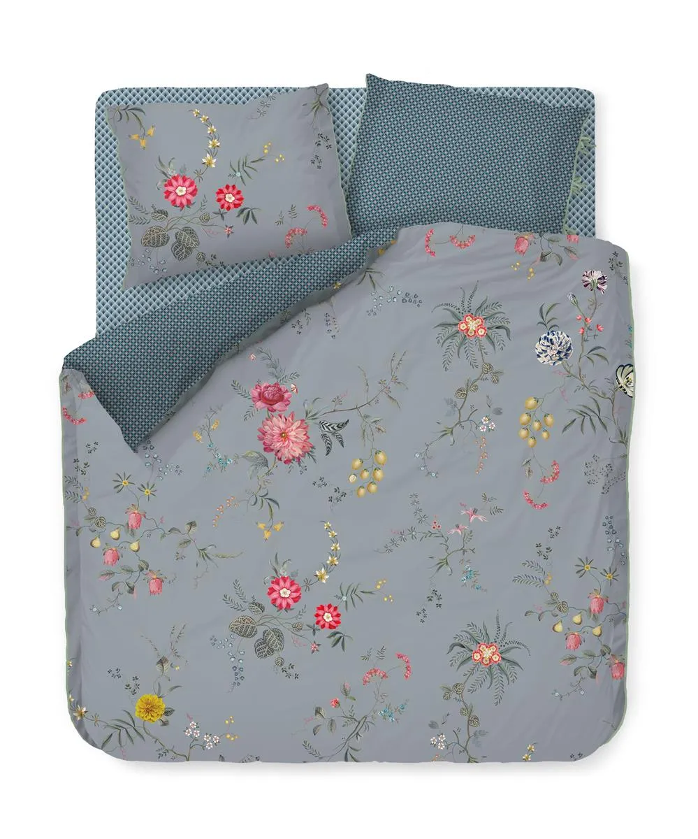 Pip Studio Fleur Grandeur dynetrekk 140x200 blå percale