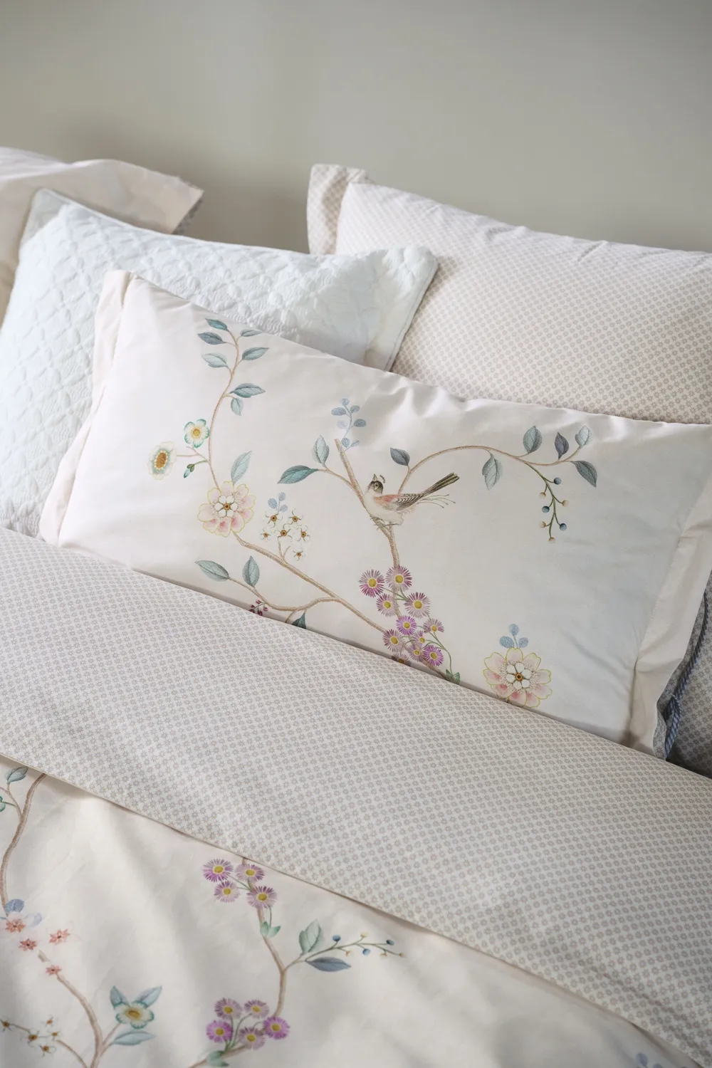 Pip Studio Desi Garden pyntepute 35x60 cm naturhvit
